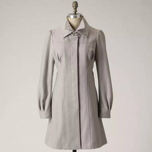 Anthropologie Elvenses Wool Car Coat